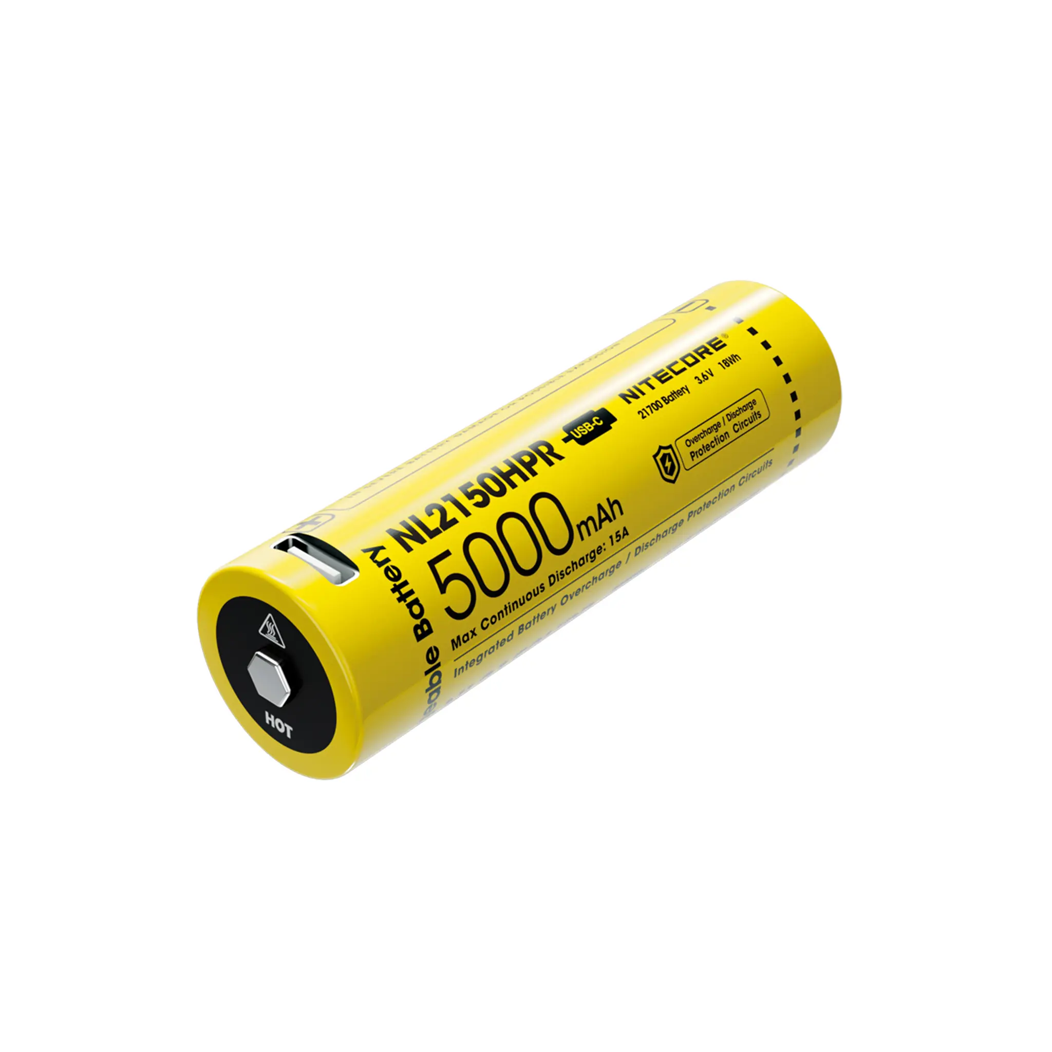 Vaihtoakku Nitecore 21700 5000 Mah -